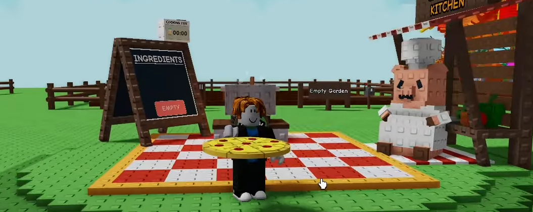 How to Make Pizza in Grow a Garden